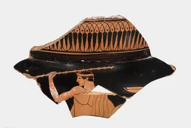 KRATER, COLUMN, FRAGMENTS (ATHENIAN, RED-FIGURE)