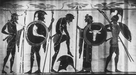 LEKYTHOS (ATHENIAN, BLACK-FIGURE)