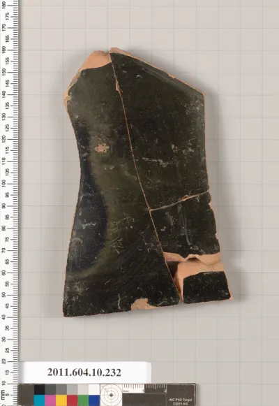 Terracotta fragment of a krater (deep bowl)?