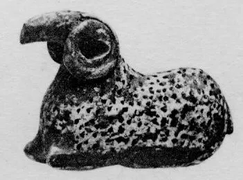 FIGURE VASE (EAST GREEK)