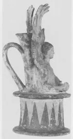 FIGURE VASE, LEKYTHOS (CANOSAN)