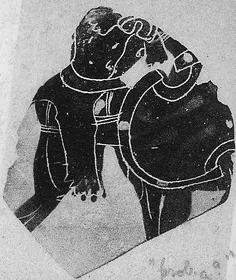AMPHORA, BELLY, FRAGMENT (ATHENIAN, BLACK-FIGURE)