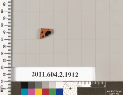 Terracotta fragment of a skyphos (deep drinking cup)