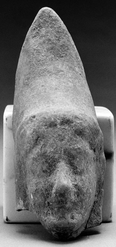 Female Head with Conical Polos