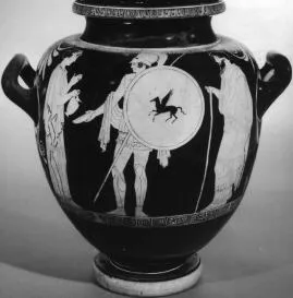 STAMNOS (ATHENIAN, RED-FIGURE)