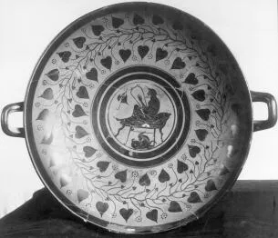 CUP A (ATHENIAN, BLACK-FIGURE)
