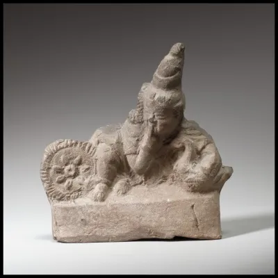 Terracotta statuette of Harpokrates