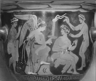 KRATER, BELL (ATHENIAN, RED-FIGURE)