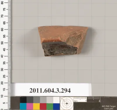 Terracotta fragment of a neck-amphora (jar)