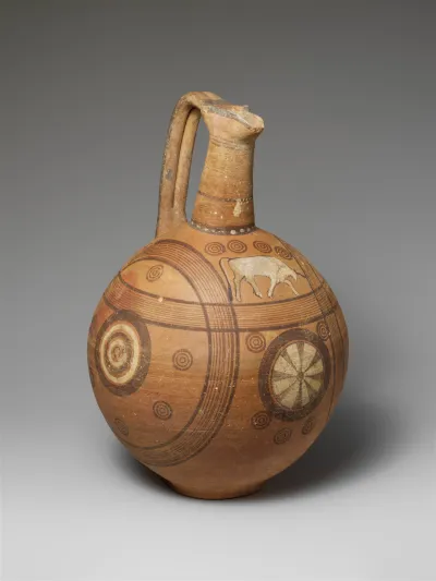 Terracotta jug