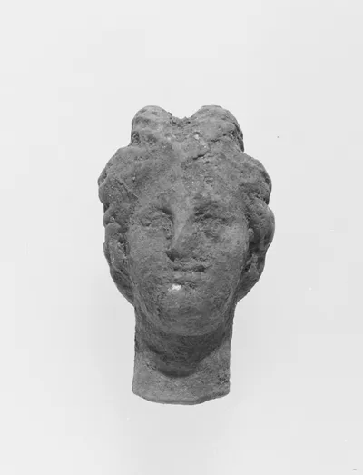 Head with Melon Coiffure