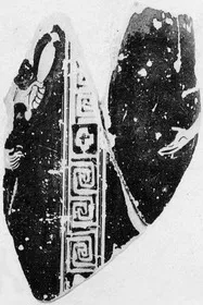 ALABASTRON FRAGMENTS (ATHENIAN, RED-FIGURE)