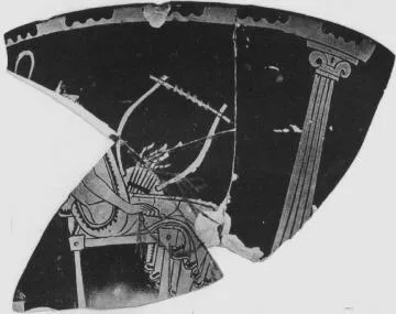 KYATHOS, FRAGMENT (ATHENIAN, RED-FIGURE)