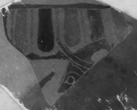 KRATER, COLUMN, FRAGMENT (ATHENIAN, BLACK-FIGURE)