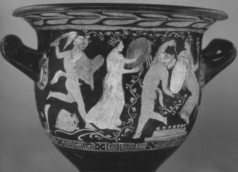 KRATER, BELL (ATHENIAN, RED-FIGURE)