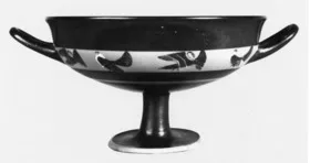 CUP, LITTLE MASTER BAND (ATHENIAN, BLACK-FIGURE)