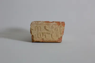 Fragment of a terracotta relief vase