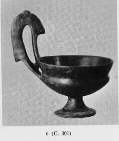 KYATHOS (ETRUSCAN, BUCCHERO)