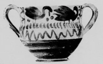 KANTHAROS (BOEOTIAN, SILHOUETTE)