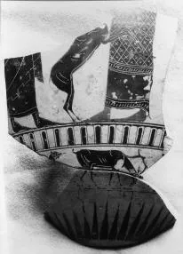 AMPHORA, NECK, FRAGMENTS (ATHENIAN, BLACK-FIGURE)