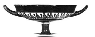 CUP (ATHENIAN, BLACK-FIGURE)