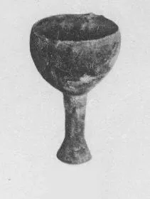 CHALICE (CYPRIOT, BRONZE AGE, RED POLISHED WARE)
