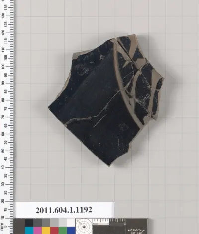 Terracotta fragment of a kylix (drinking cup)