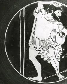 CUP B (ATHENIAN, RED-FIGURE)