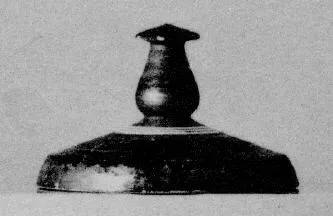 LID (SOUTH ITALIAN, APULIAN, BROWN GLAZE)