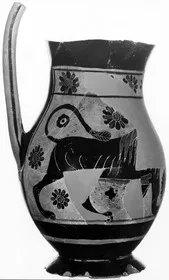 OLPE (ATHENIAN, BLACK-FIGURE)
