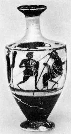 LEKYTHOS (ATHENIAN, BLACK-FIGURE)