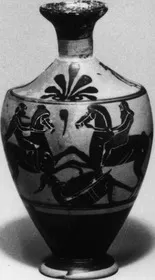 LEKYTHOS (ATHENIAN, BLACK-FIGURE)