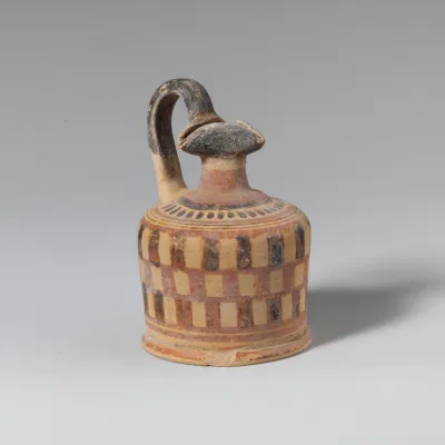 Terracotta oinochoe (jug)