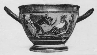 SKYPHOS (ATHENIAN, BLACK-FIGURE)
