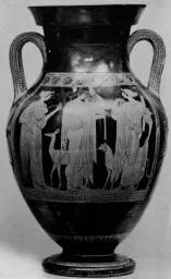 AMPHORA, BELLY, TYPE A (ATHENIAN, RED-FIGURE)