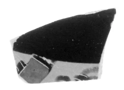 Attic Black-Figure Band Cup Fragment