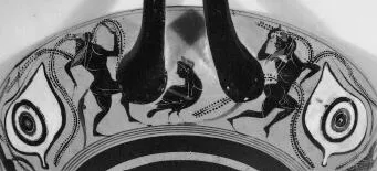 CUP A (ATHENIAN, BLACK-FIGURE)