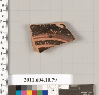 Terracotta fragment of a bowl
