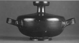 LEKANIS (ATHENIAN, BLACK GLAZE)