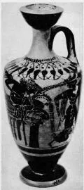 LEKYTHOS (ATHENIAN, BLACK-FIGURE)