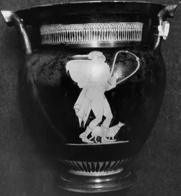 KRATER, COLUMN (ATHENIAN, RED-FIGURE)