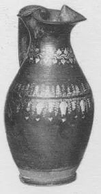 OINOCHOE (SOUTH ITALIAN, GNATHIAN, BLACK GLAZE)