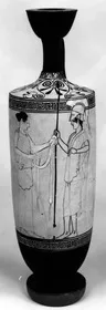 LEKYTHOS (ATHENIAN, RED-FIGURE)