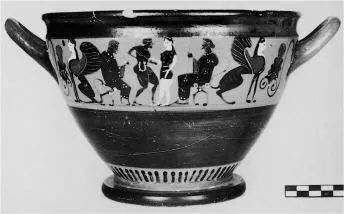 SKYPHOS (ATHENIAN, BLACK-FIGURE)