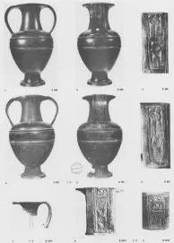AMPHORA, BELLY (ETRUSCAN, BUCCHERO)