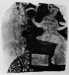 AMPHORA, BELLY, FRAGMENT (SOUTH ITALIAN, APULIAN, RED-FIGURE)