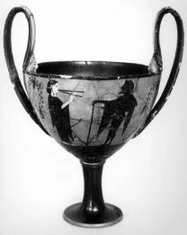 KANTHAROS (ATHENIAN, BLACK-FIGURE)