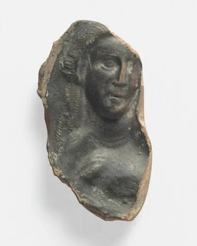 coupe  ; médaillon de vase