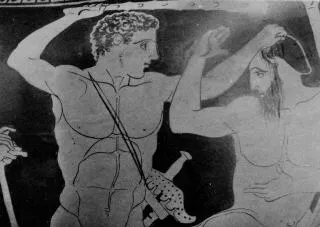 STAMNOS (ATHENIAN, RED-FIGURE)