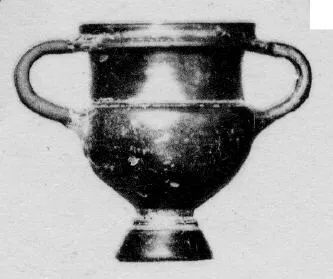 KRATER (SOUTH ITALIAN, CAMPANIAN, BLACK GLAZE)